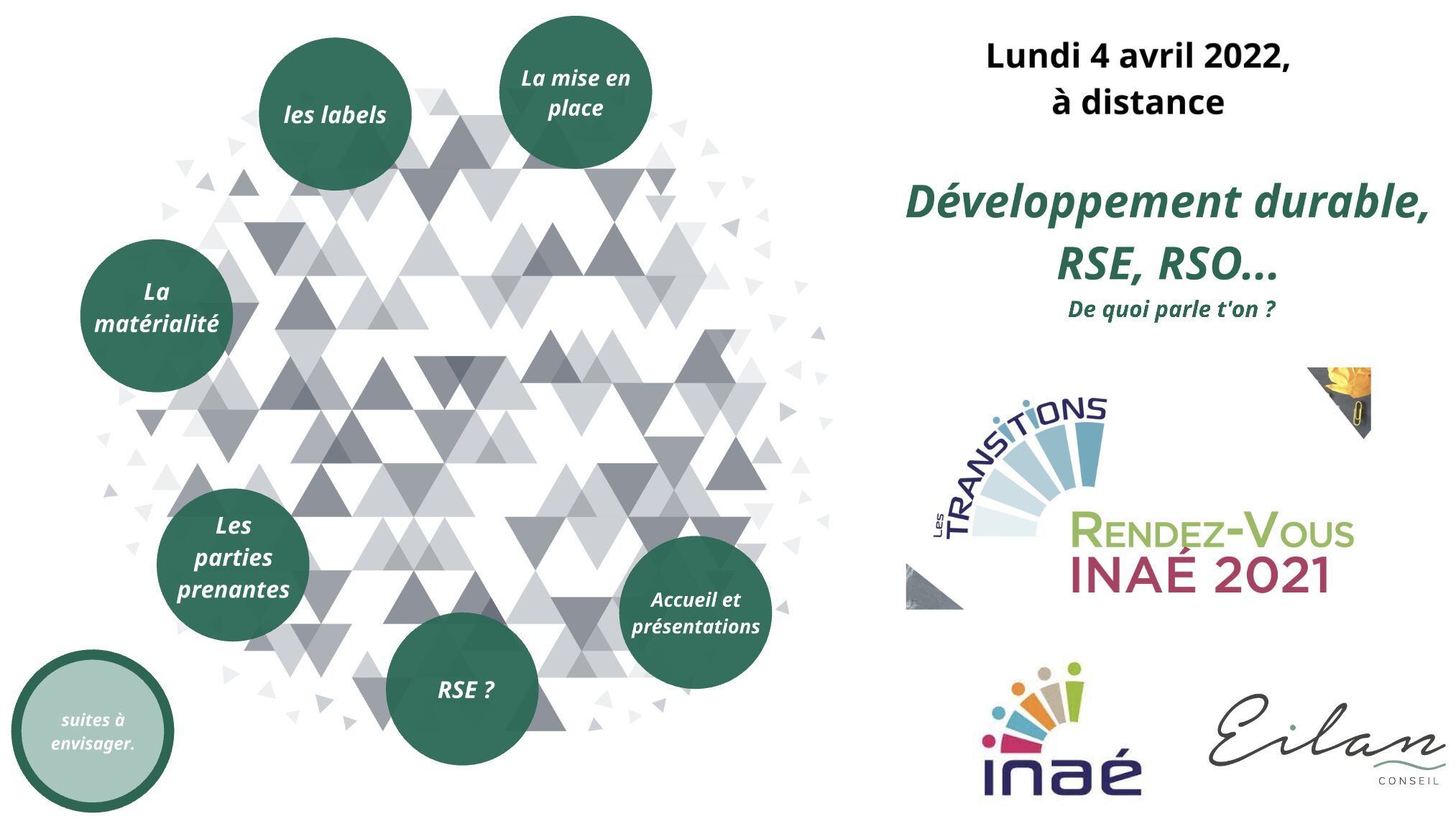 Wébinaire - Eilan conseil